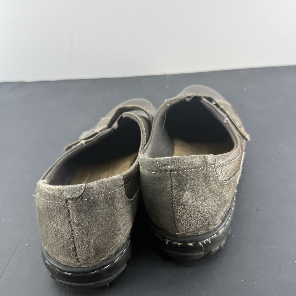 Women's Earth Origins Slip On  Evelyn 2014-F Leather Shoes Brown 9.5M - Picture 6 of 10